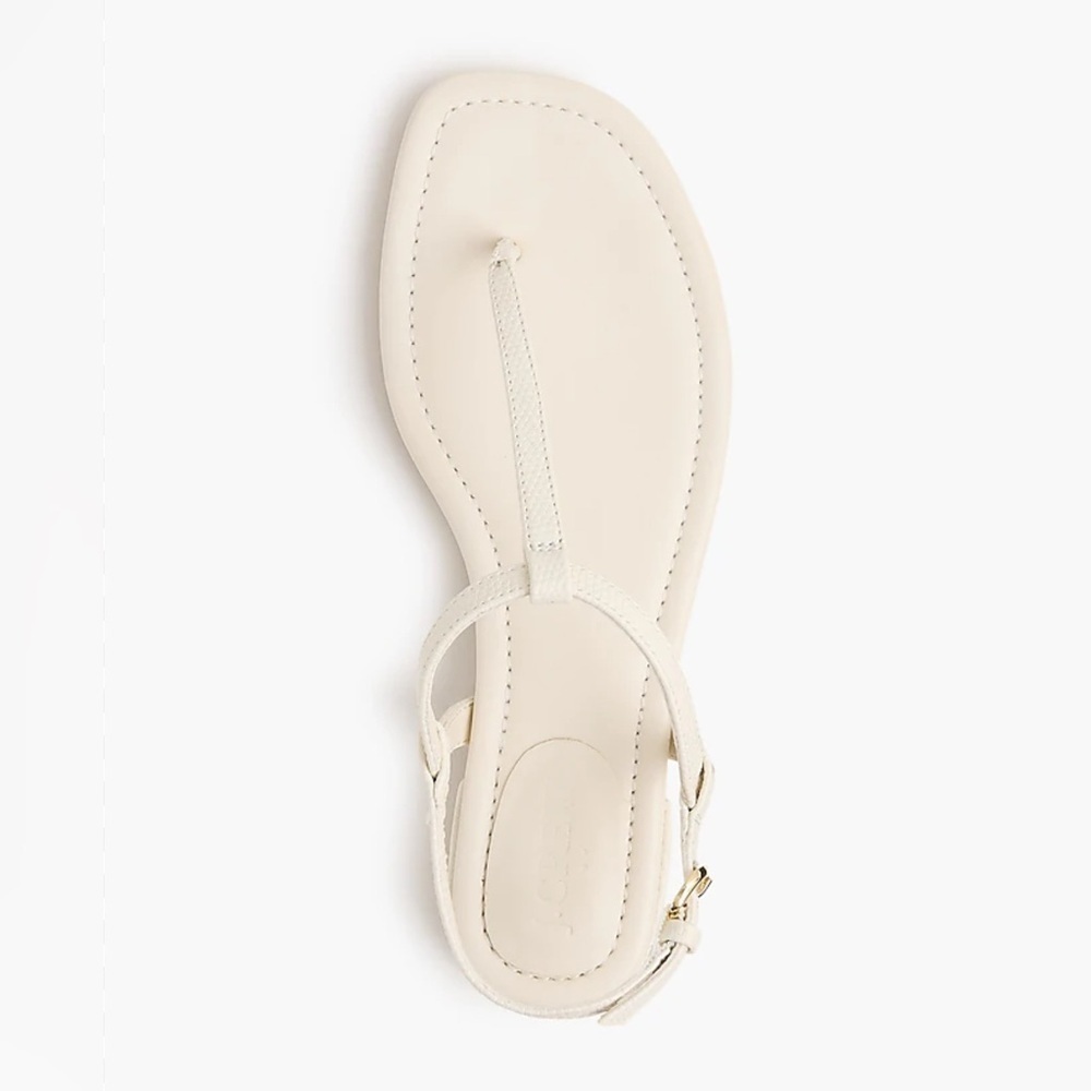 J Crew Elegant Cream Sandals  Size-7.5